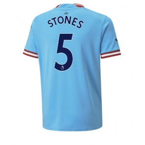 Manchester City John Stones #5 Hemmatröja 2022-23 Korta ärmar